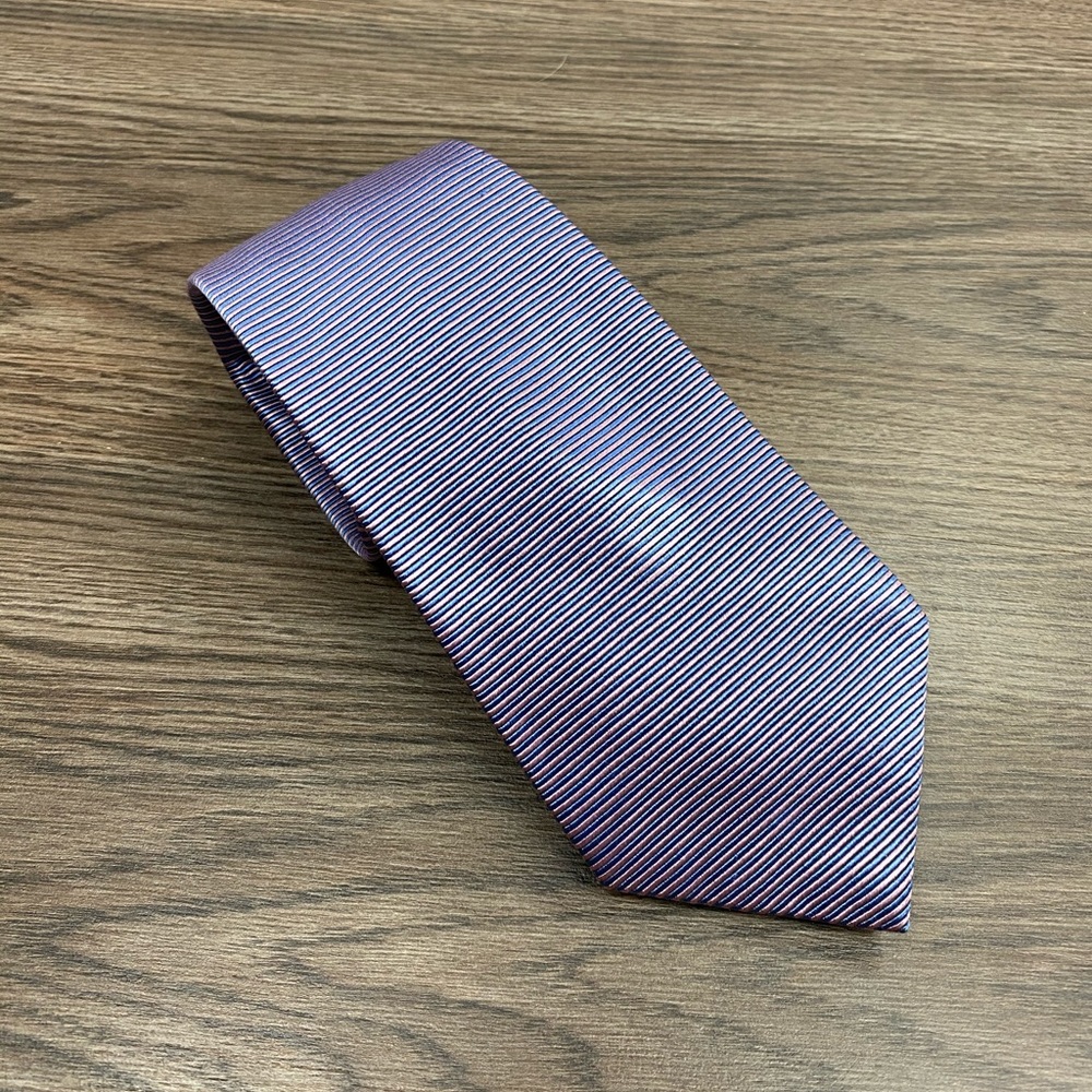 Charles Tyrwhitt Pink & Blue Stripe Tie